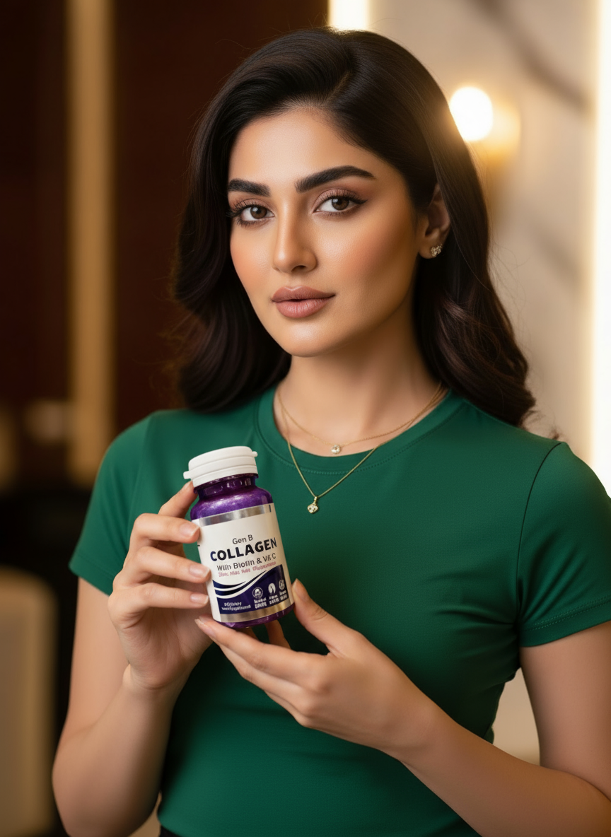 Collagen - With Biotin & Vitamin C, Skin, Hair & Nail Supplement