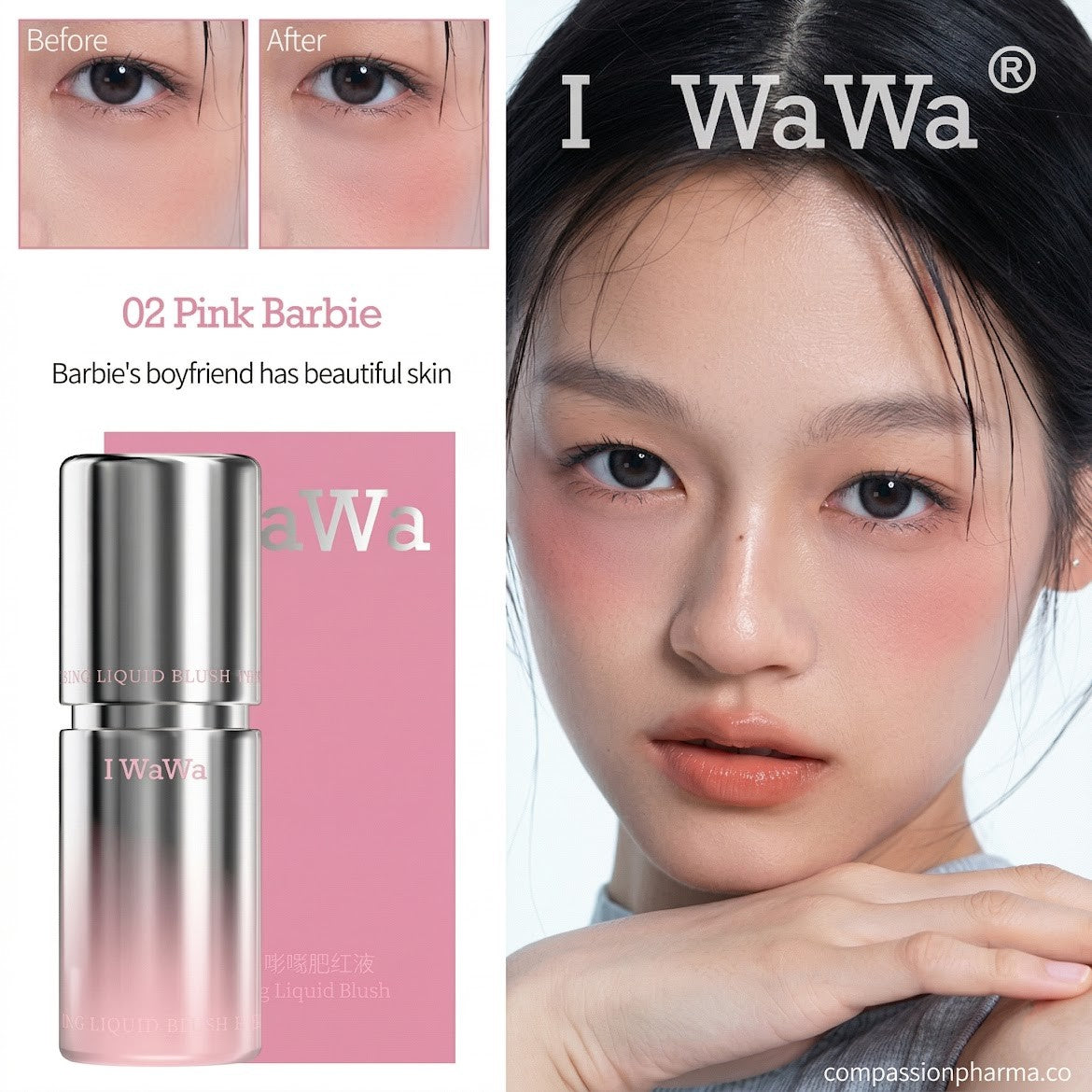 Iwawa Puffy Blush Liquid